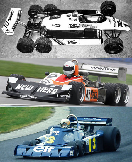 El festival de la velocidad de Goodwood acogerá a los únicos monoplazas de seis ruedas de la Fórmula 1