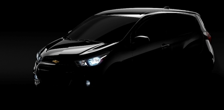 Chevrolet adelanta una imagen del nuevo Spark que será develado en abril