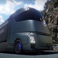 El Homtruck es el camión eléctrico y autónomo chino que quiere rivalizar con el Tesla Semi, y parece un Transformer