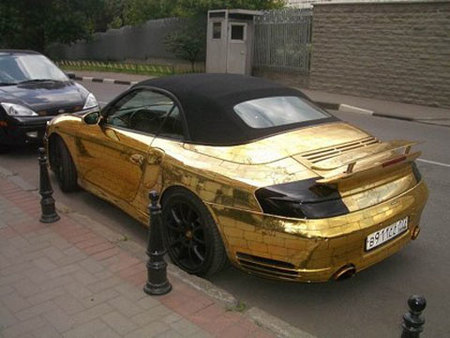 Porsche 911 Turbo Luis XIV Edition, excesos a base de oro