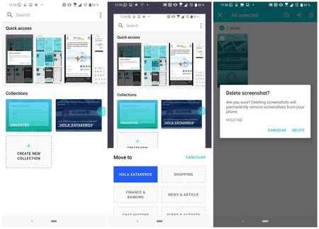 アプリケーションから、写真をさまざまなフォルダーに整理できます。