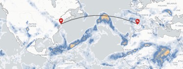 Este mapa interactivo te prepara para tu próximo vuelo: muestra si habrá turbulencias y cómo de intensas serán antes de despegar 