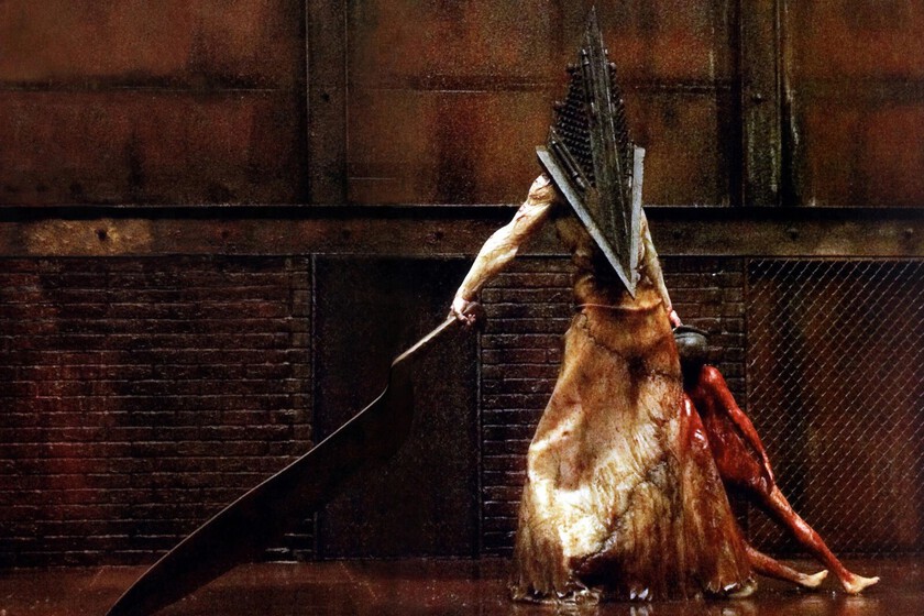 Pyramid Head sin el casco puesto sigue siendo una criatura horripilante para Silent Hill