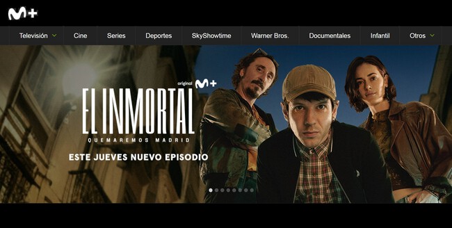 Contenidos Canales Cine