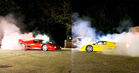 Tax The Rich: ahora Ferrari F50 vs Ferrari F50