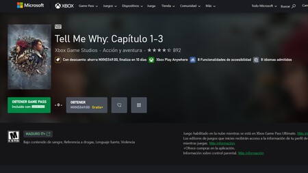 Juego Exclusivo Xbox Series Gratis