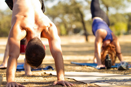 Pilates y yoga también para hombres