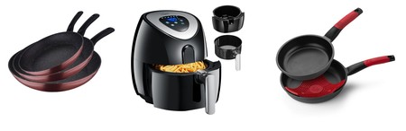 3 ofertas flash para nuestra cocina en sartenes y freidoras de marcas como Bra, Tidylife o San Ignacio disponibles en Amazon