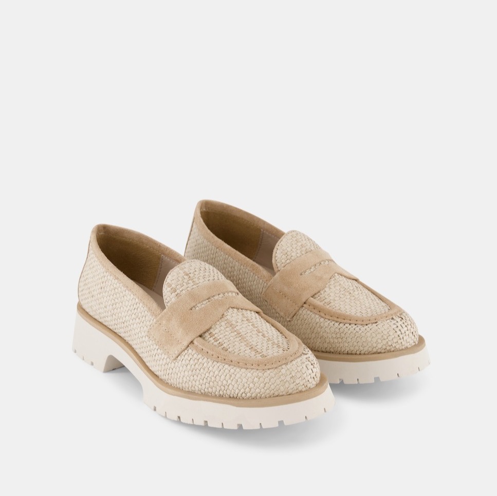 Mocasines de rafia LaTouche