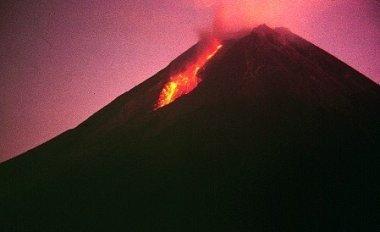 La erupción del volcán Merapi