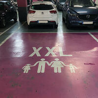 Muchos centros comerciales tienen plazas de párking reservadas para familias. ¿Qué me impide aparcar si voy solo en el coche?