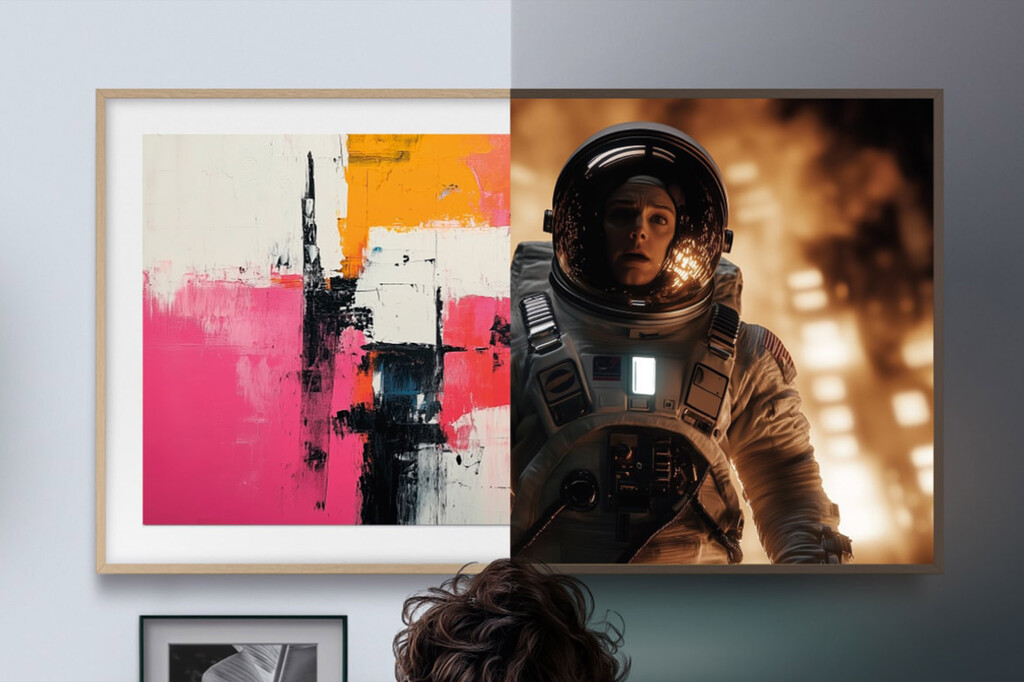 Este televisor QLED te ofrece toda una galería de arte para tu salón y ahora lo hace a su precio más bajo hasta la fecha 
