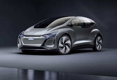 Este Audi AI:ME es un coche eléctrico, autónomo y con plantas en su interior que prevé el futuro de la movilidad