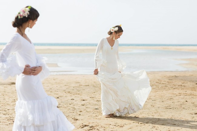 Traje De Flamenca Lourdes Montes Miabirl