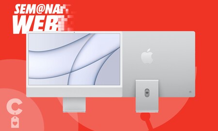 Estrenar el iMac de 24 pulgadas con teclado Touch ID completo cuesta 150 euros menos esta semana en MediaMarkt