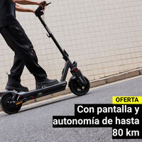 Moverte por la ciudad sin pagar transporte público es posible con este patinete eléctrico: El Corte Inglés lo tiene rebajado