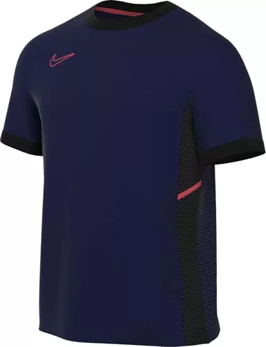 Nike Academy Camiseta De Fútbol De Manga Corta Dri-Fit - Hombre, Blue Void/Black/Orange Pulse, HJ3791-492, L