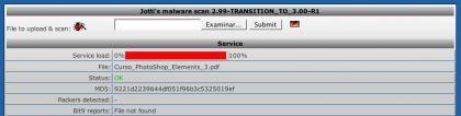 Online malware scan, escaneando online nuestros archivos sospechosos a través de 20 antivirus