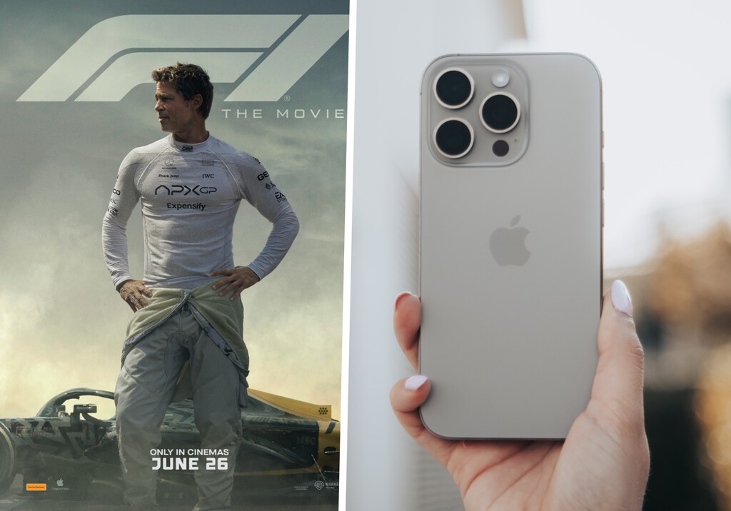 Si tienes un iPhone puedes 'sentir' la nueva película de la Fórmula 1: este tráiler háptico lo hace vibrar como si fuera un videojuego 