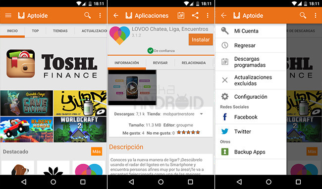 Tiendas alternativas a Google Play: estas son las mejores a día de hoy