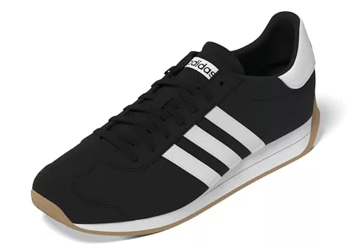 adidas Hombre Runvista Shoes, Core Black/FTWR White/Gum 3, 42 EU