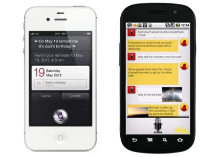 Los iPhone tienen SIRI y los Android tienen IRIS