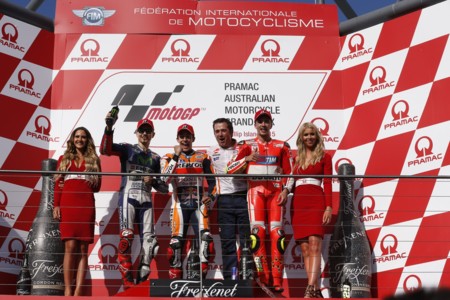 Podio Motogp Australia 2015