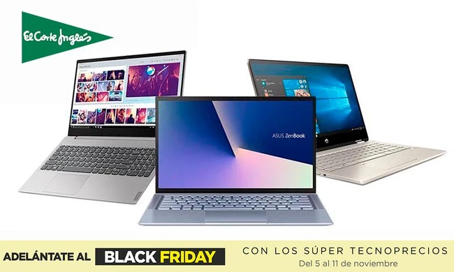 Portatiles El Corte Ingles