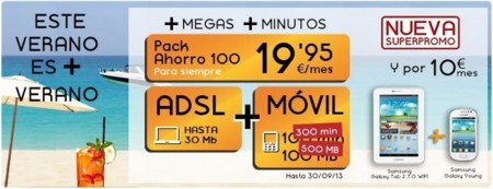 Jazztel incluye más llamadas e Internet en sus Pack Ahorro como promoción de verano
