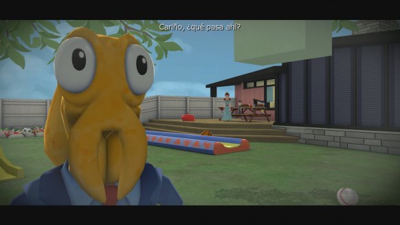 Nadie sospecha de que Octodad es en realidad un pulpo disfrazado de hombre. ¡Ni tan siquiera su propia familia! ¿A alguien más le surgen dudas sobre esta situación?