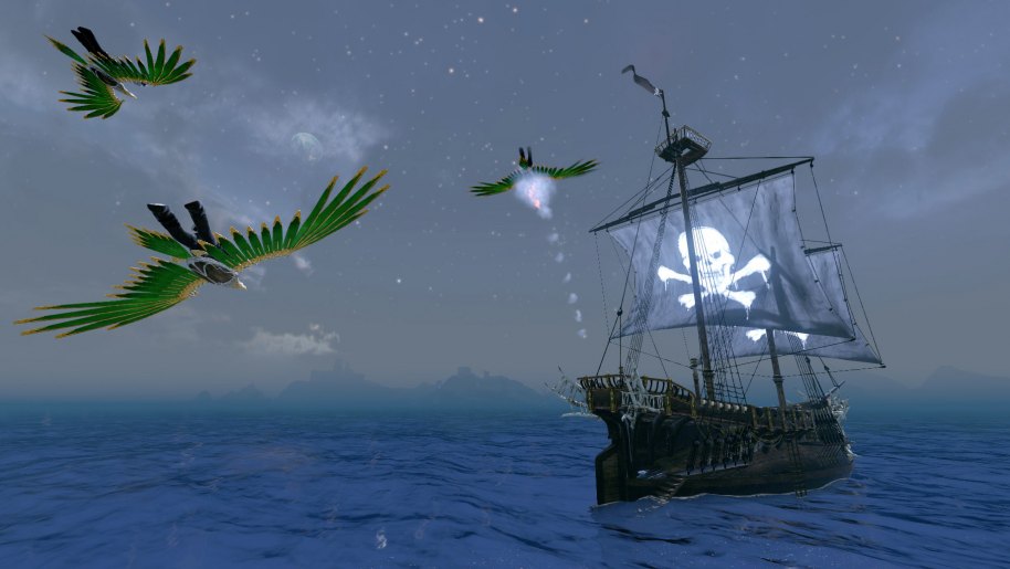 Las batallas navales son uno de los grandes atractivos de ArcheAge, sobre todo cuando decenas de barcos se reúnen para acabar con el temible Kraken.