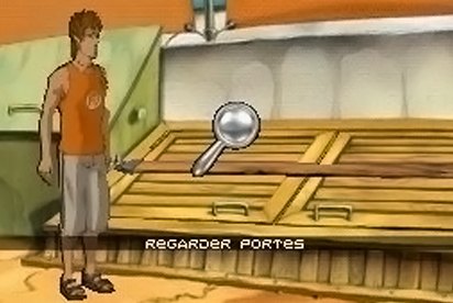 Con el stylus podremos interactuar con cualquier parte del escenario. No obstante, será necesario pulsar la cruceta si deseamos cambiar el icono de una lupa (para observar) por el de una mano (para usar objetos).