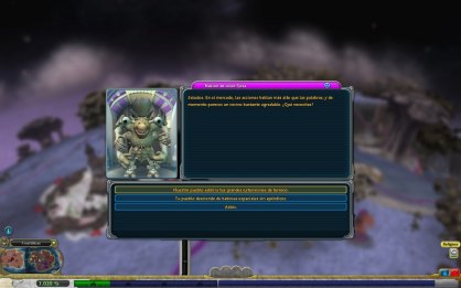 La diplomacia es bastante sencilla, y se limita a presentarnos un par de opciones: Charla amistosa o agresiva… A nadie le gusta que le llamen descendiente de babosa sin apéndices.