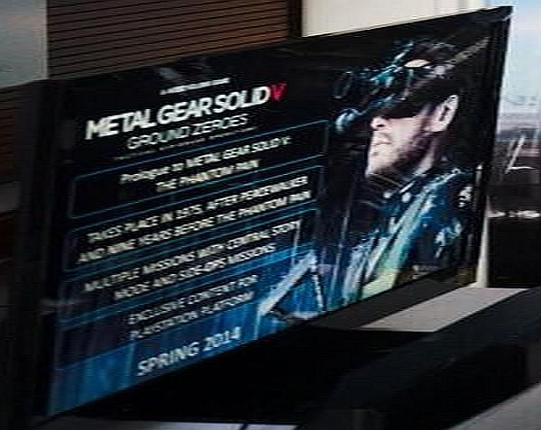 Metal Gear Solid V: Ground Zeroes ofrecerá contenidos exclusivos en PS3 y PS4