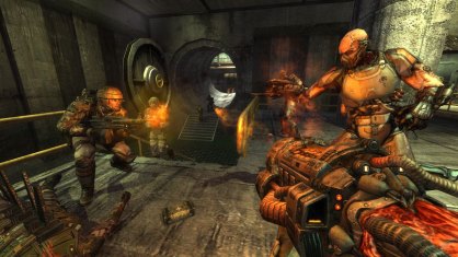 La saga de juegos multijugador de acción en primera persona Enemy Territory se apunta al universo Quake. Prepárate para la contienda definitiva entre humanos y Strogg.