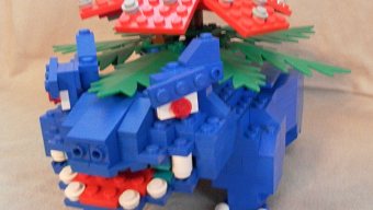 Un aficionado recrea figuras de Pokémon con piezas de LEGO