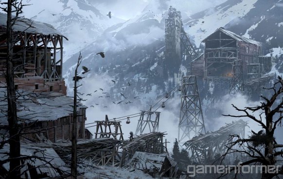 El nuevo número de GameInformer ha desvelado nuevas ilustraciones de Rise of the Tomb Raider