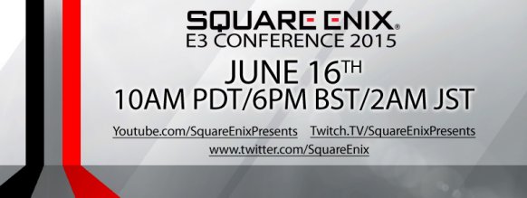 La conferencia de Square Enix en el E3 será el 16 de junio a las 19:00 (hora peninsular)