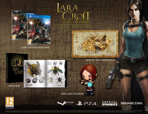 Lara Croft and the Temple of Osiris presenta su Gold Edition