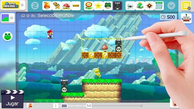 Super Mario Maker supera el millón de pantallas creadas en una semana
