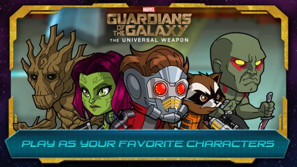 Los Guardianes de Galaxia tendrán videojuego en iOS