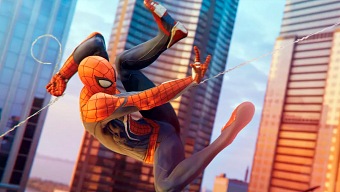 La animación de presentación de Spider-Man recreada en Dreams