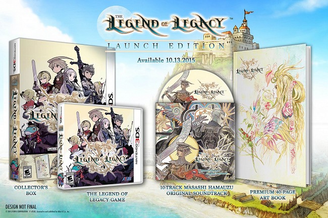 The Legend of Legacy se estrenará en las 3DS norteamericanas el 13 de octubre