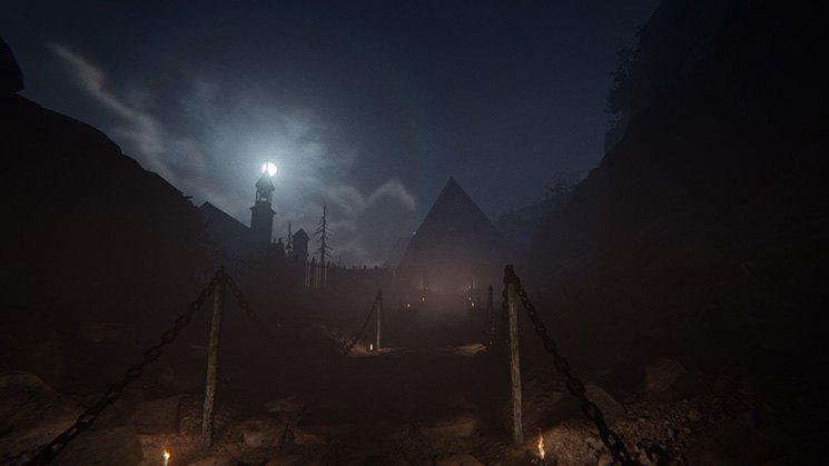 La puesta en escena de Outlast 2 es espectacular; algunos de sus parajes son aterradoramente bellos. Sorprende también la variedad de localizaciones.