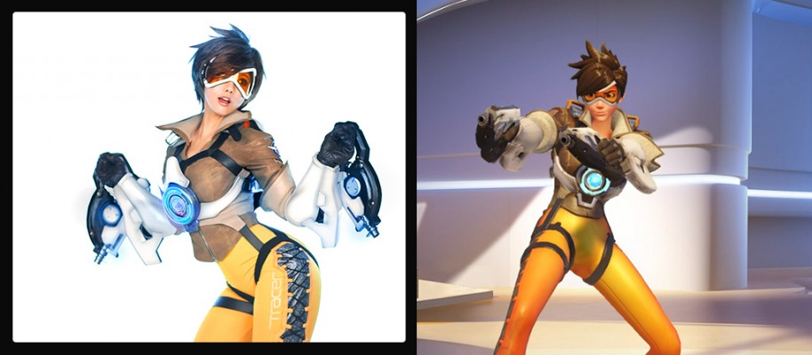 Es difícil asistir a un evento gamer y no encontrar a alguien caracterizado de Tracer. ¿Pero de verdad es un personaje que nos cae tan, tan, tan bien?