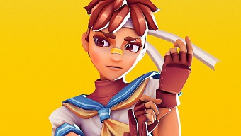 ¿Cómo sería Sakura de Street Fighter si fuera un personaje de Overwatch?