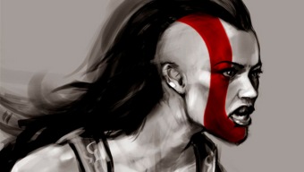 ¿Sabías que la hija guerrera de Kratos casi sale en un juego de God of War?