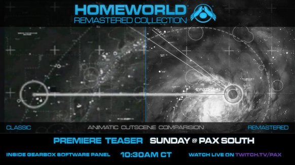 Homeworld Remastered Collection mostrará su acción por primera vez este domingo