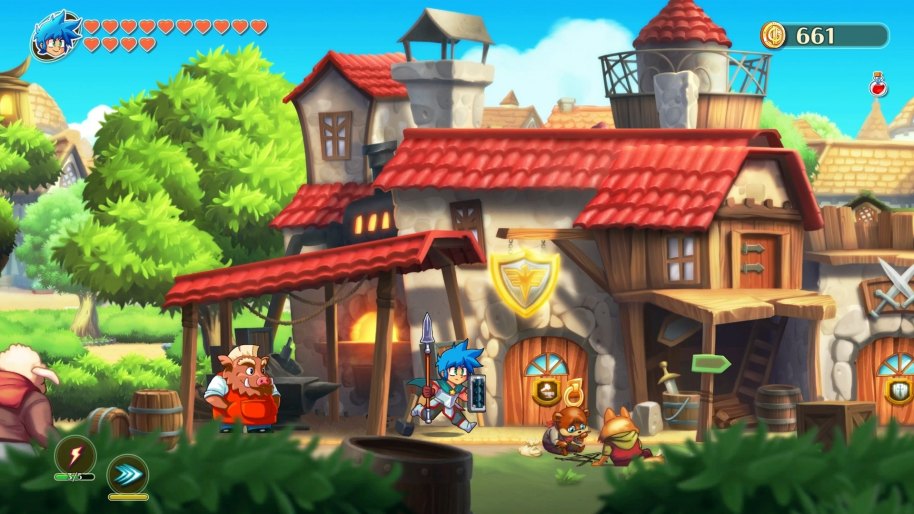 Monster Boy y el Reino Maldito, un plataformas sorprendente. Análisis