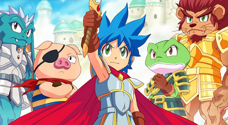 El fantástico Monster Boy and the Cursed Kingdom tendrá demo en Switch